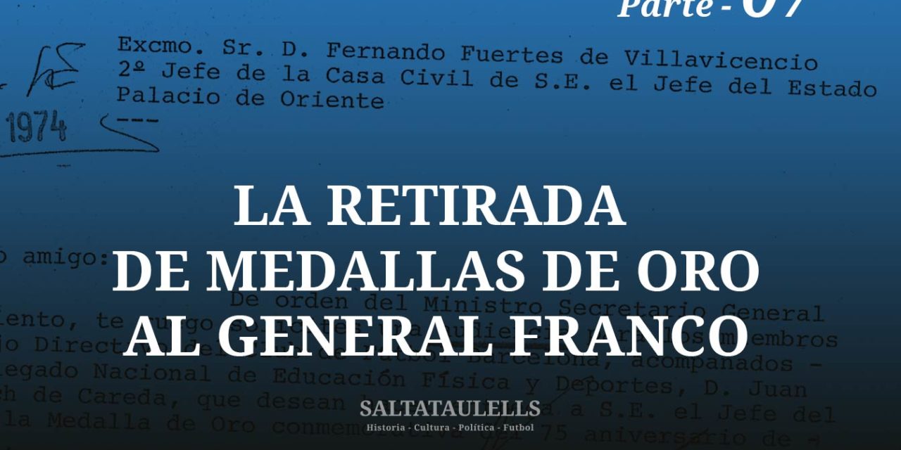 LA RETIRADA DE MEDALLAS AL GENERAL FRANCO AUDIENCIA EN EL PARDO EL DIA 27/2/1974. -Parte 7