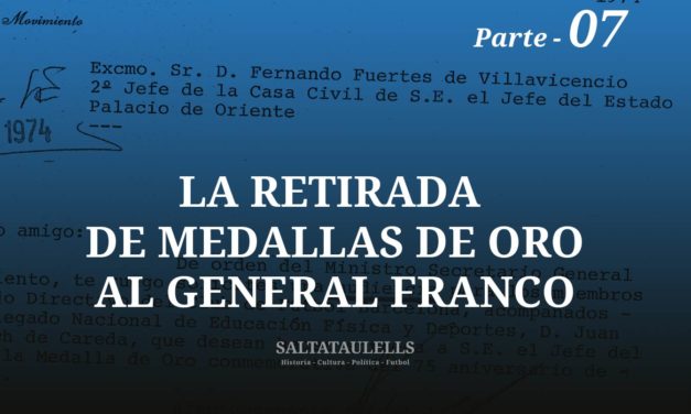 LA RETIRADA DE MEDALLAS AL GENERAL FRANCO AUDIENCIA EN EL PARDO EL DIA 27/2/1974. -Parte 7