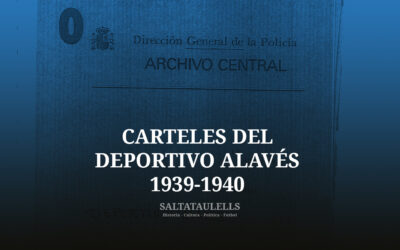 CARTELES DELDEPORTIVO ALAVÉS1939-1940