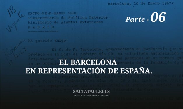 EL BARCELONA EN REPRESENTACIÓN DE ESPAÑA. Parte 6
