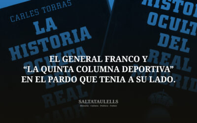 EL GENERAL FRANCO Y “LA QUINTA COLUMNA DEPORTIVA” EN EL PARDO QUE TENIA A SU LADO.